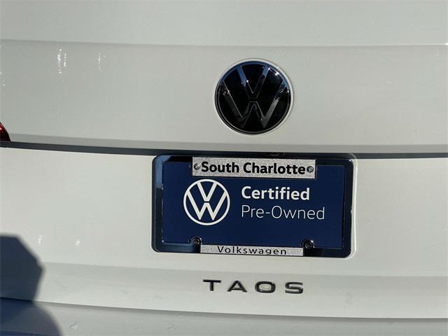 used 2022 Volkswagen Taos car, priced at $22,000