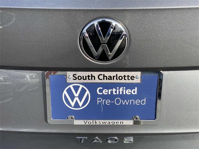 used 2022 Volkswagen Taos car, priced at $18,955