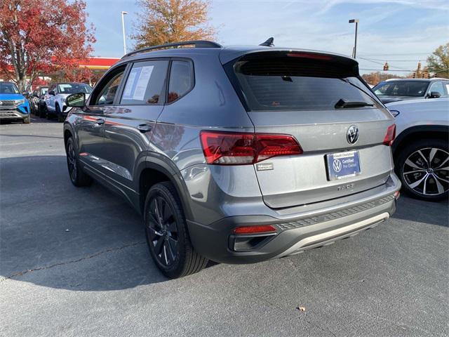 used 2022 Volkswagen Taos car, priced at $18,955