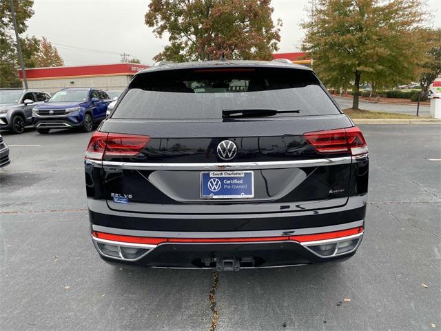 used 2023 Volkswagen Atlas Cross Sport car, priced at $39,880