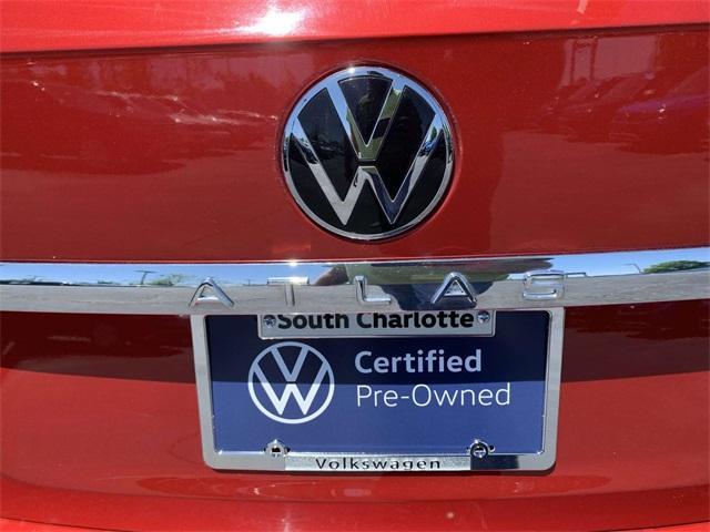 used 2021 Volkswagen Atlas car, priced at $30,904