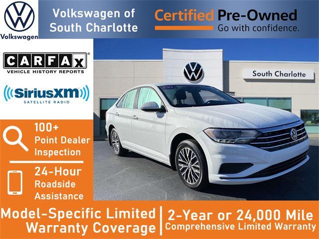 used 2021 Volkswagen Jetta car, priced at $17,500