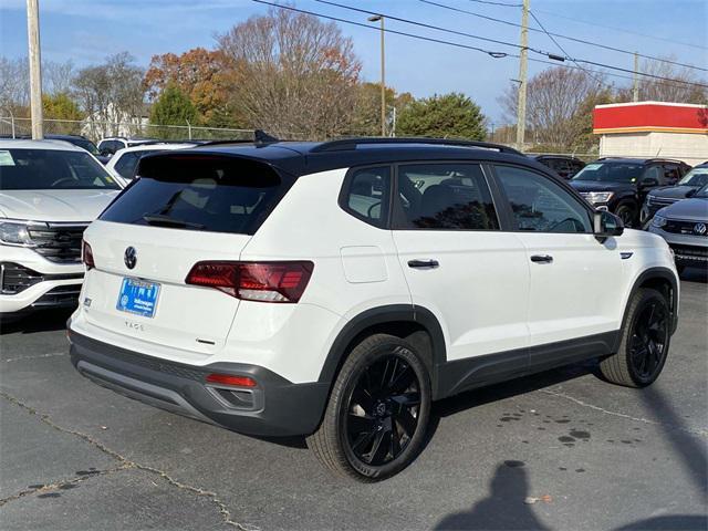 new 2024 Volkswagen Taos car, priced at $34,131