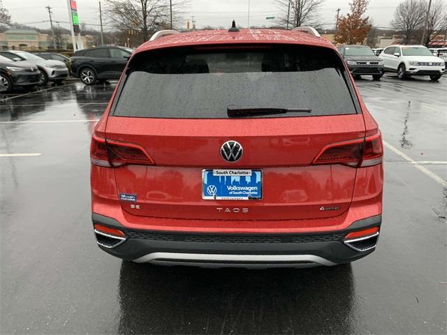 new 2024 Volkswagen Taos car, priced at $32,931