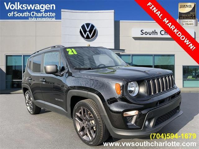 used 2021 Jeep Renegade car, priced at $18,601