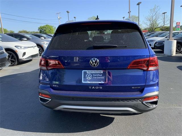 used 2023 Volkswagen Taos car, priced at $29,348