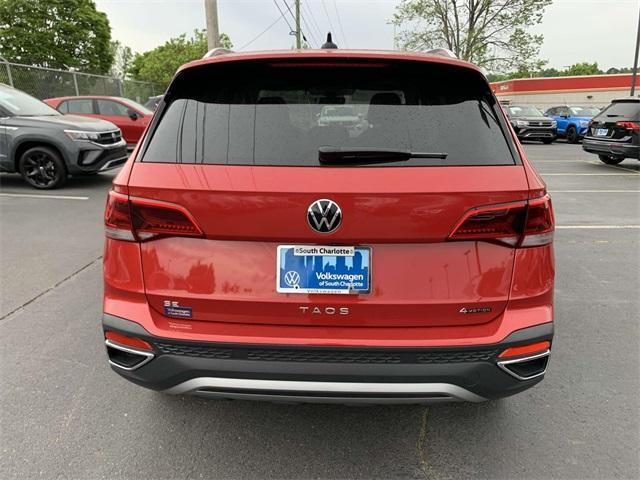 new 2024 Volkswagen Taos car, priced at $34,206