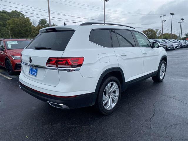 used 2021 Volkswagen Atlas car, priced at $27,300