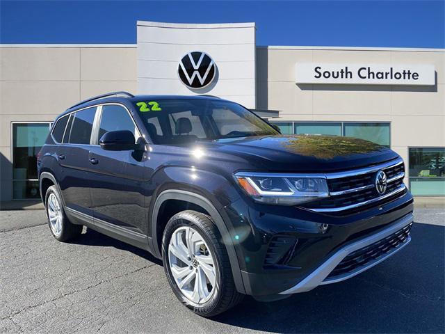 used 2022 Volkswagen Atlas car, priced at $30,500