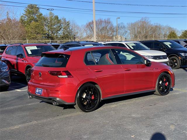 used 2024 Volkswagen Golf GTI car, priced at $33,400