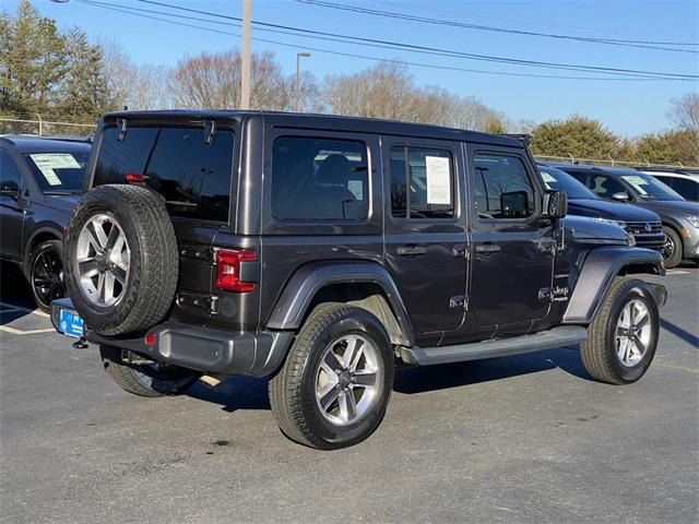 used 2019 Jeep Wrangler Unlimited car, priced at $26,187