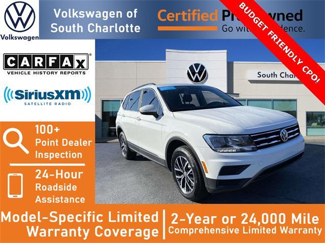 used 2020 Volkswagen Tiguan car, priced at $20,376