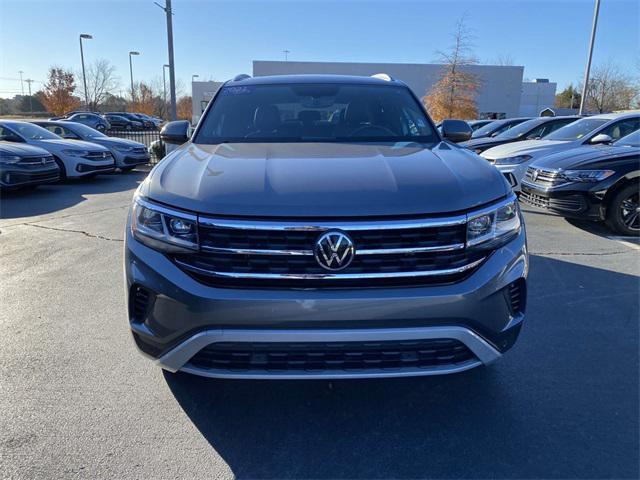 used 2021 Volkswagen Atlas Cross Sport car, priced at $28,400