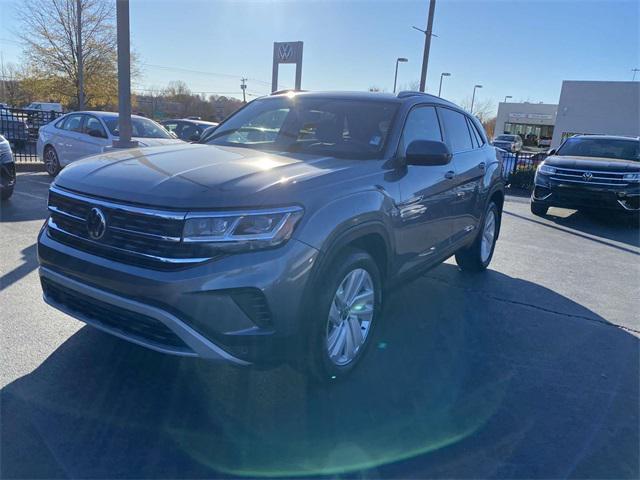 used 2021 Volkswagen Atlas Cross Sport car, priced at $28,400