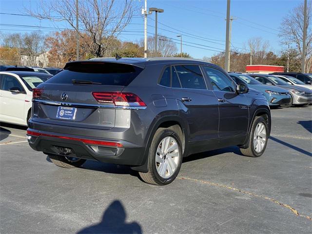 used 2021 Volkswagen Atlas Cross Sport car, priced at $28,400