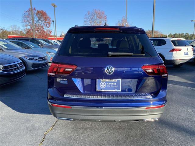 used 2021 Volkswagen Tiguan car, priced at $22,172