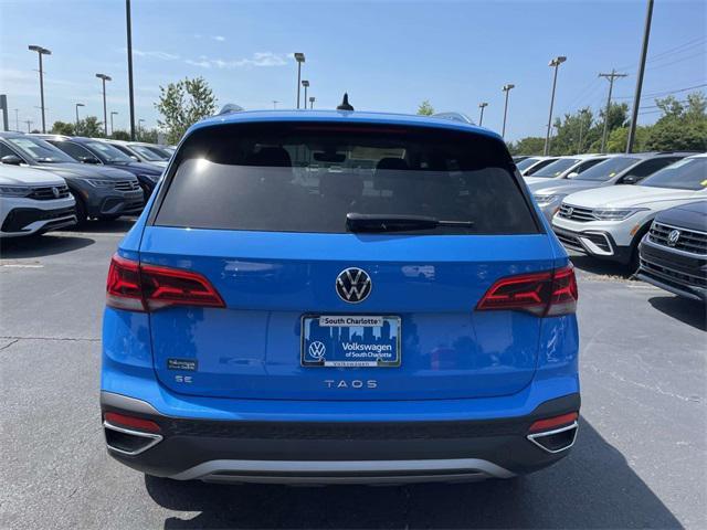 new 2024 Volkswagen Taos car, priced at $32,161