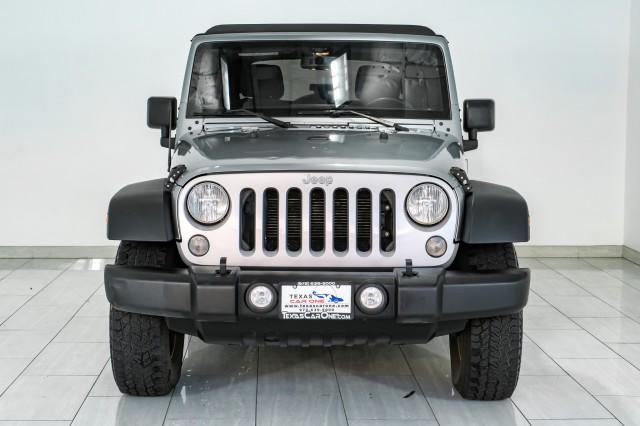 used 2018 Jeep Wrangler JK Unlimited car, priced at $18,996