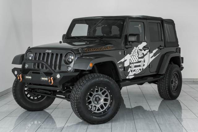 used 2014 Jeep Wrangler Unlimited car, priced at $18,996