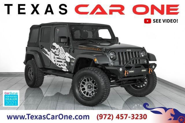 used 2014 Jeep Wrangler Unlimited car, priced at $19,996