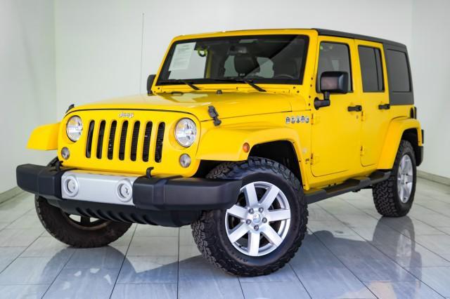 used 2015 Jeep Wrangler Unlimited car, priced at $19,996