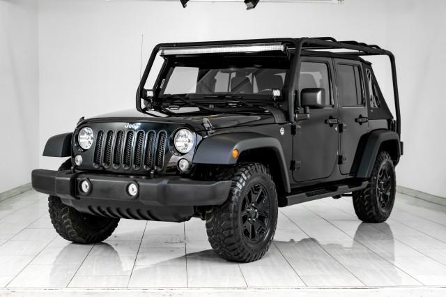 used 2018 Jeep Wrangler JK Unlimited car, priced at $21,996