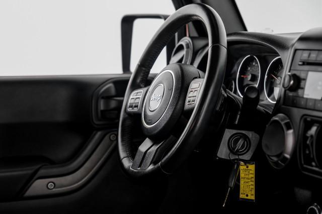 used 2017 Jeep Wrangler Unlimited car, priced at $20,996