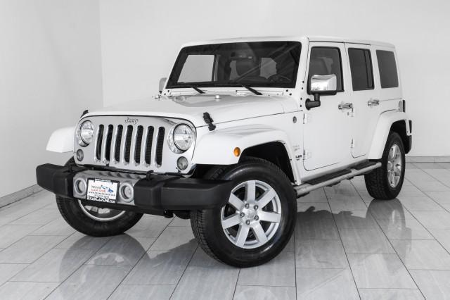 used 2015 Jeep Wrangler Unlimited car, priced at $19,596
