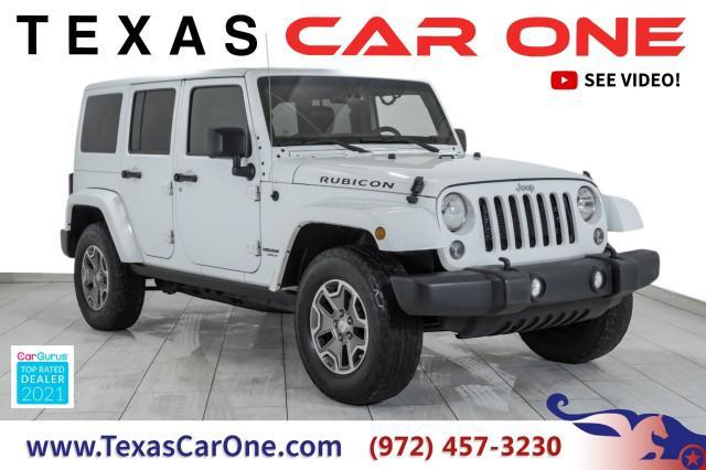 used 2016 Jeep Wrangler Unlimited car, priced at $21,996