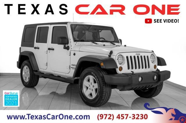 used 2010 Jeep Wrangler Unlimited car, priced at $14,996