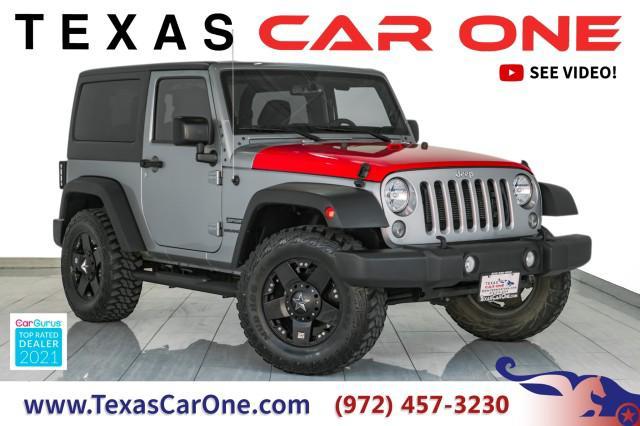 used 2017 Jeep Wrangler car, priced at $22,996