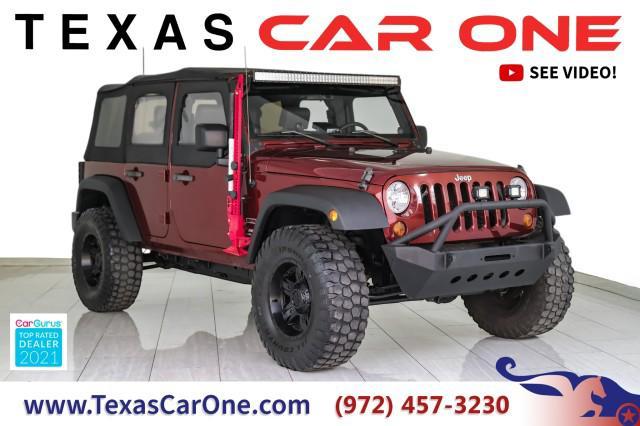 used 2010 Jeep Wrangler Unlimited car, priced at $15,596