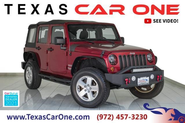 used 2013 Jeep Wrangler Unlimited car, priced at $15,996