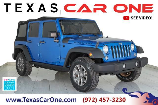 used 2015 Jeep Wrangler Unlimited car, priced at $23,996