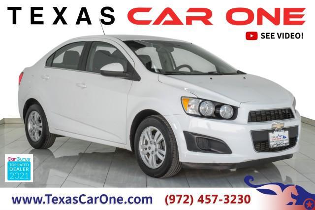 used 2016 Chevrolet Sonic car, priced at $9,596