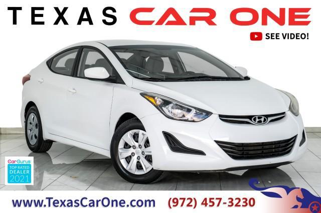 used 2016 Hyundai Elantra car, priced at $12,596