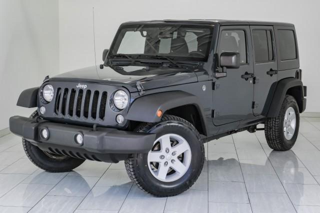 used 2016 Jeep Wrangler Unlimited car, priced at $18,996