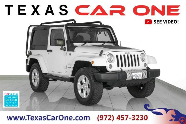 used 2015 Jeep Wrangler car, priced at $18,996