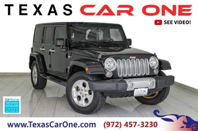 used 2015 Jeep Wrangler Unlimited car, priced at $22,996