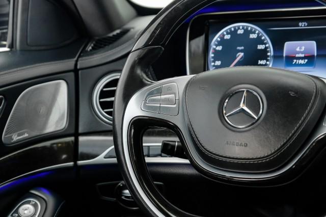 used 2017 Mercedes-Benz S-Class car, priced at $29,996