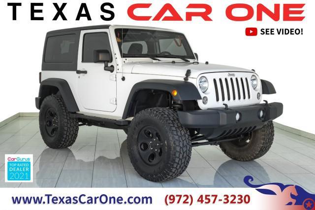 used 2015 Jeep Wrangler car, priced at $21,996