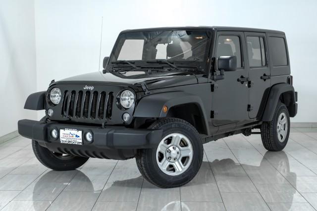 used 2016 Jeep Wrangler Unlimited car, priced at $20,996