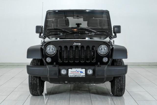 used 2016 Jeep Wrangler Unlimited car, priced at $20,996