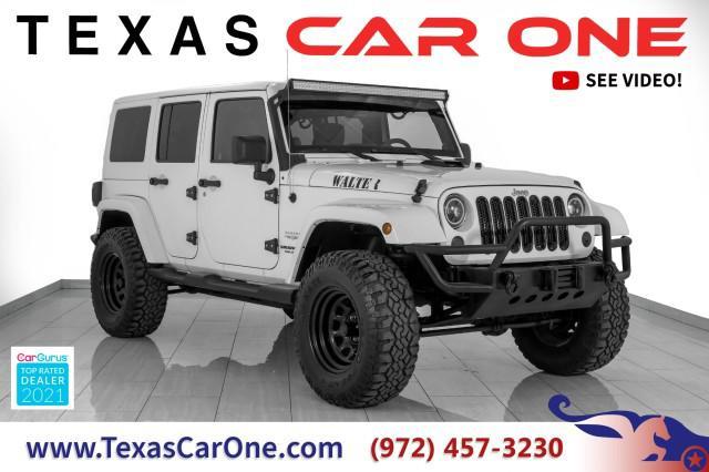 used 2012 Jeep Wrangler Unlimited car, priced at $19,996