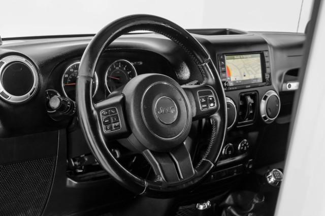 used 2012 Jeep Wrangler Unlimited car, priced at $19,996