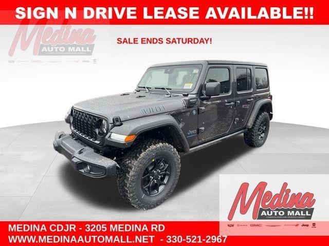 new 2025 Jeep Wrangler 4xe car, priced at $49,447