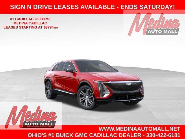 new 2025 Cadillac LYRIQ car, priced at $65,110