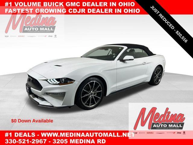 used 2019 Ford Mustang car, priced at $20,516