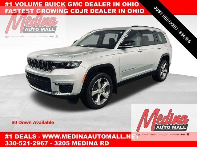 used 2022 Jeep Grand Cherokee L car, priced at $34,985