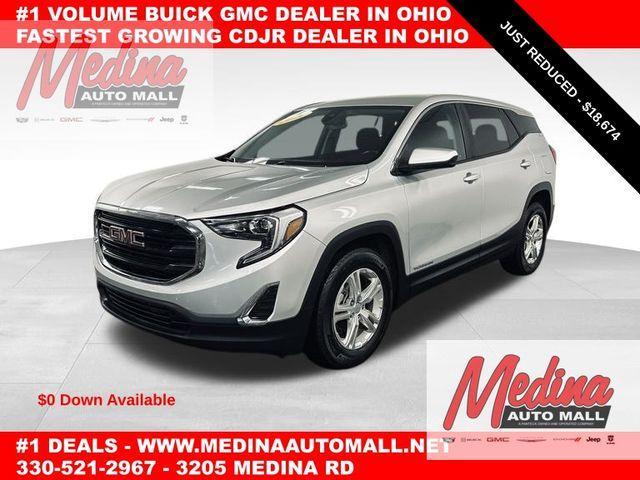 used 2021 GMC Terrain car, priced at $18,674